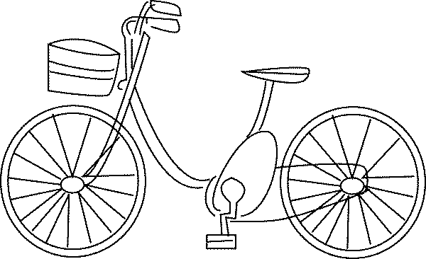 ぬりえページ: 自転車・バイク (交通機関) #136954 - 無料の印刷可能なぬりえページ