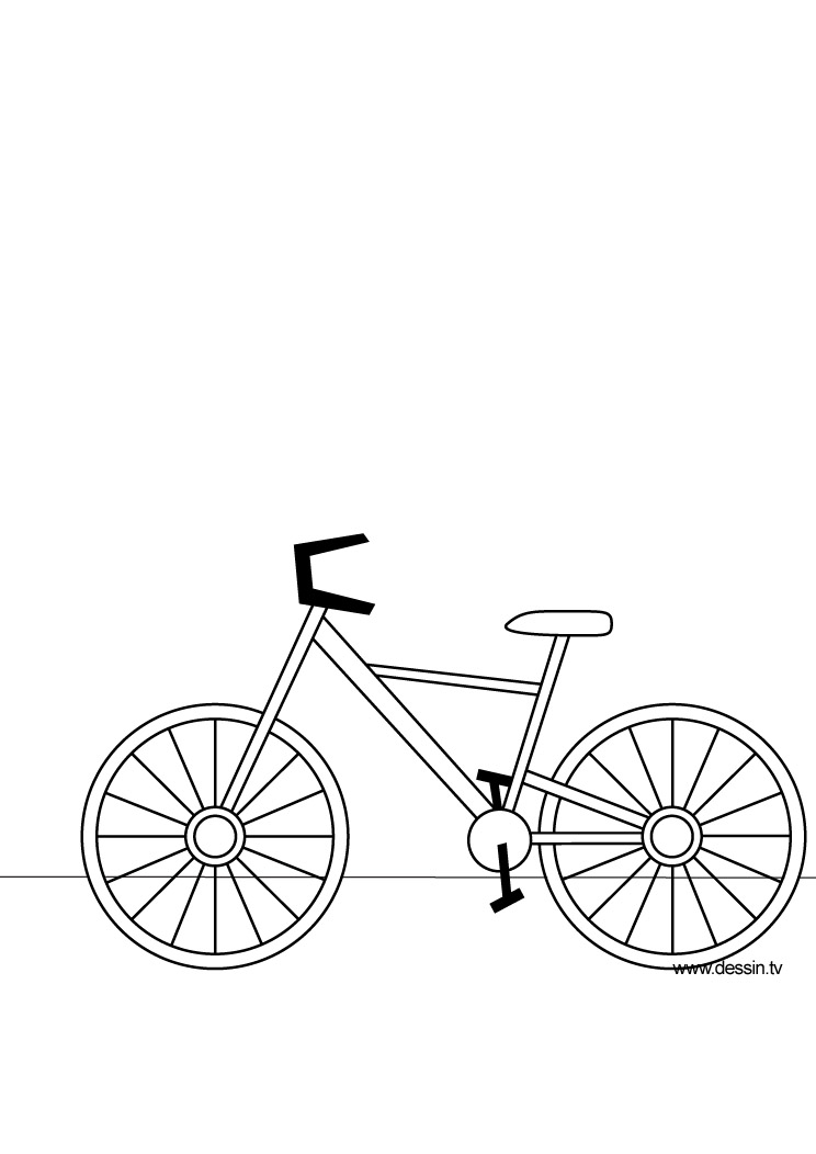 ぬりえページ: 自転車・バイク (交通機関) #136956 - 無料の印刷可能なぬりえページ