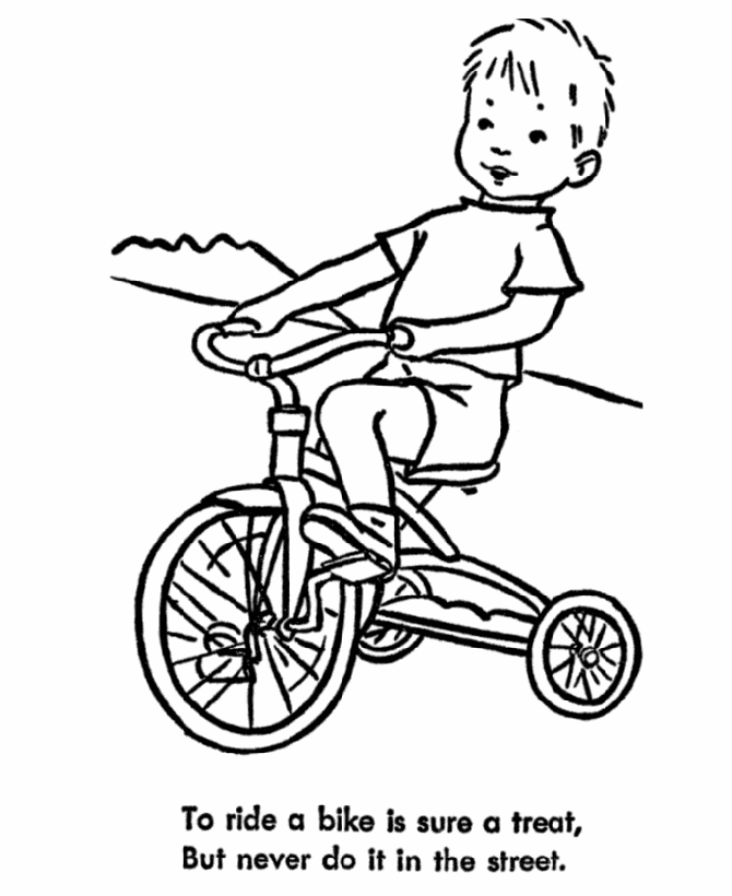 ぬりえページ: 自転車・バイク (交通機関) #136961 - 無料の印刷可能なぬりえページ