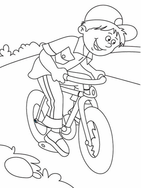 ぬりえページ: 自転車・バイク (交通機関) #136977 - 無料の印刷可能なぬりえページ