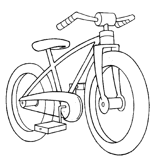 ぬりえページ: 自転車・バイク (交通機関) #136982 - 無料の印刷可能なぬりえページ