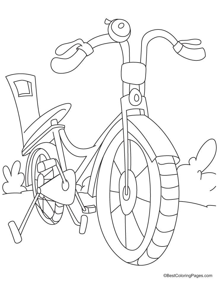 ぬりえページ: 自転車・バイク (交通機関) #136983 - 無料の印刷可能なぬりえページ