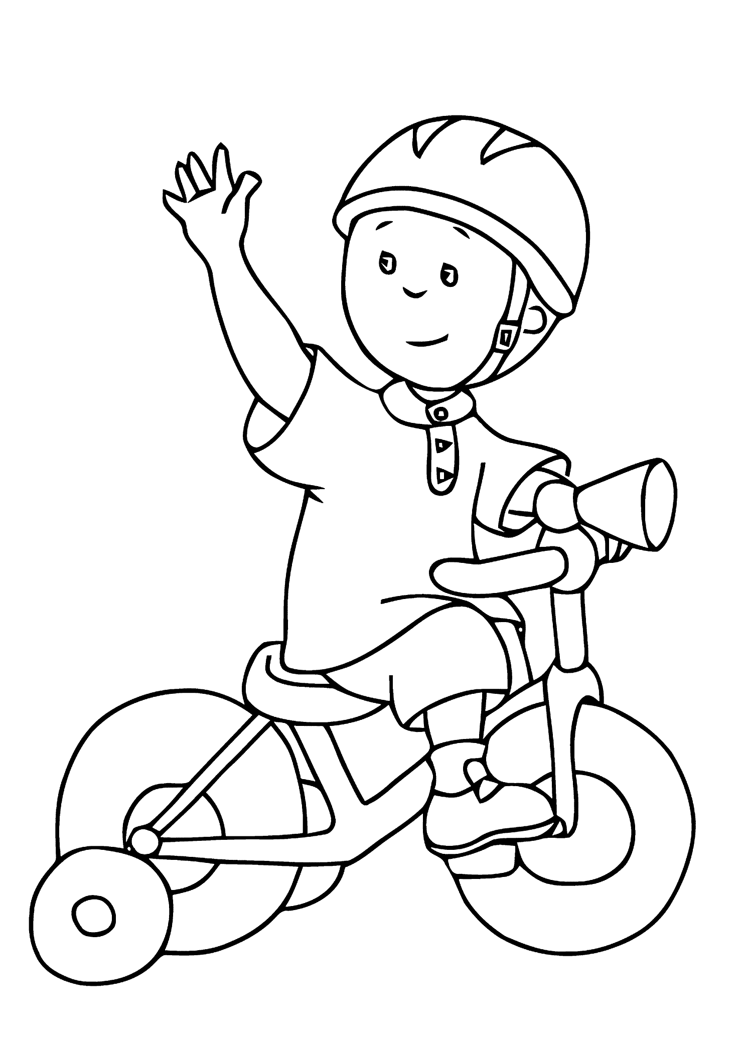 ぬりえページ: 自転車・バイク (交通機関) #136993 - 無料の印刷可能なぬりえページ