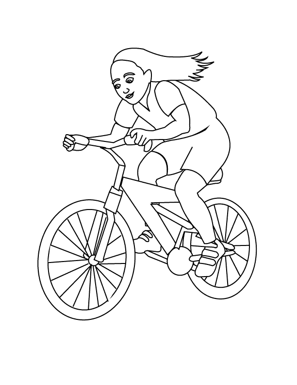 ぬりえページ: 自転車・バイク (交通機関) #137032 - 無料の印刷可能なぬりえページ