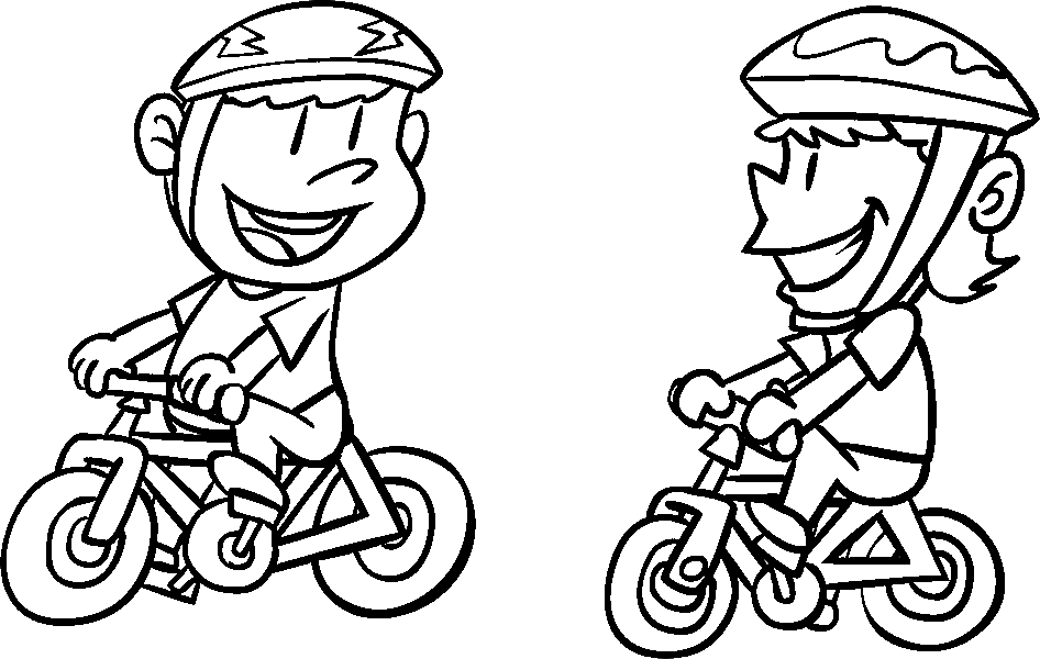 ぬりえページ: 自転車・バイク (交通機関) #137050 - 無料の印刷可能なぬりえページ