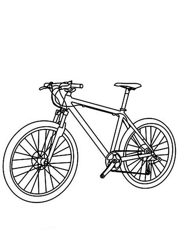 ぬりえページ: 自転車・バイク (交通機関) #137095 - 無料の印刷可能なぬりえページ