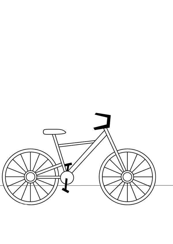 ぬりえページ: 自転車・バイク (交通機関) #137150 - 無料の印刷可能なぬりえページ