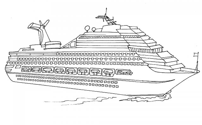 ぬりえページ: ボート・船 (交通機関) #137444 - 無料の印刷可能なぬりえページ
