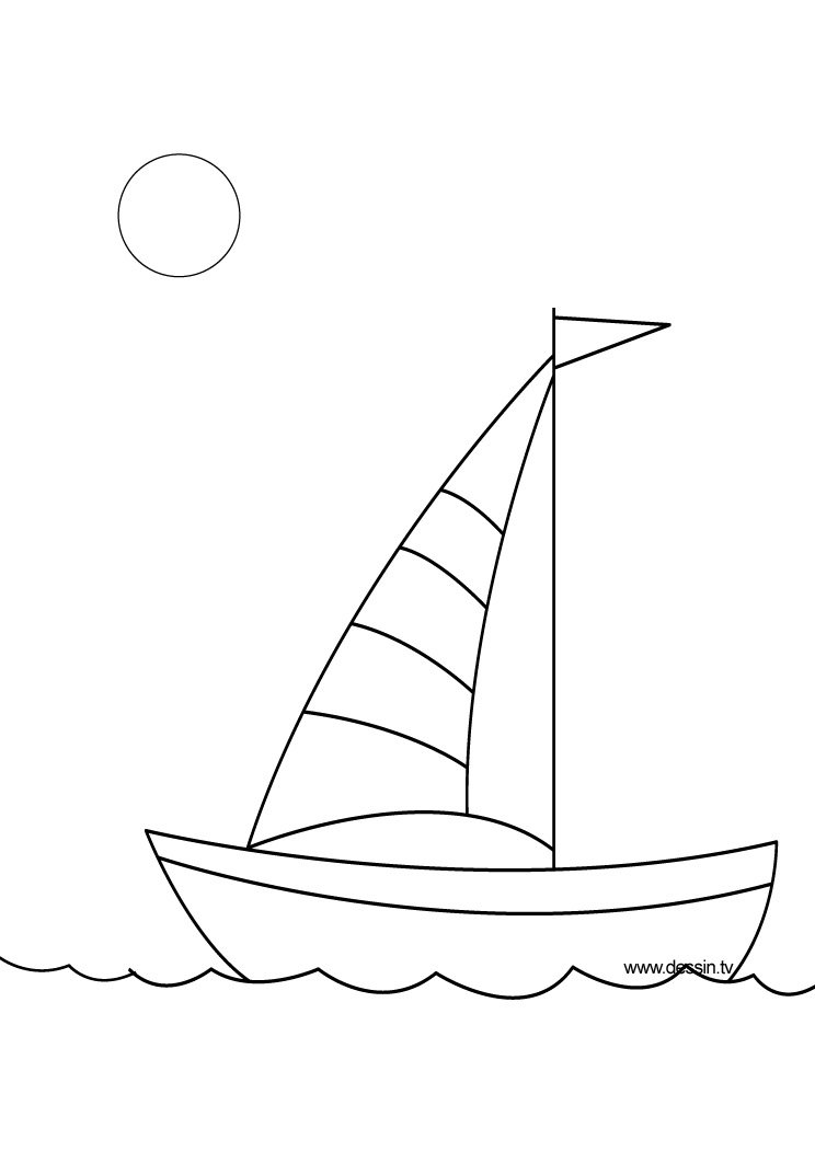 ぬりえページ: ボート・船 (交通機関) #137447 - 無料の印刷可能なぬりえページ