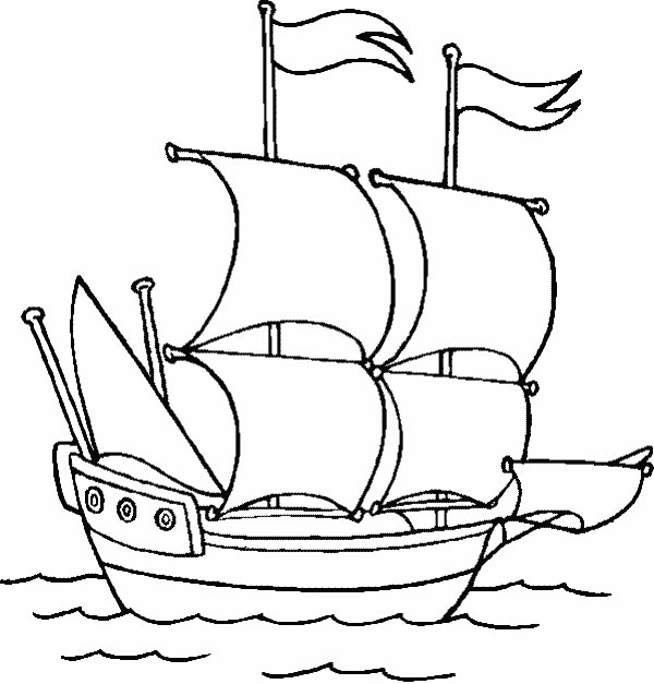 ぬりえページ: ボート・船 (交通機関) #137468 - 無料の印刷可能なぬりえページ