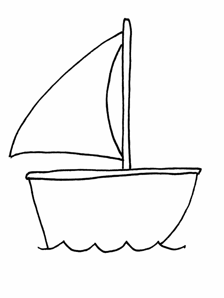 ぬりえページ: ボート・船 (交通機関) #137477 - 無料の印刷可能なぬりえページ