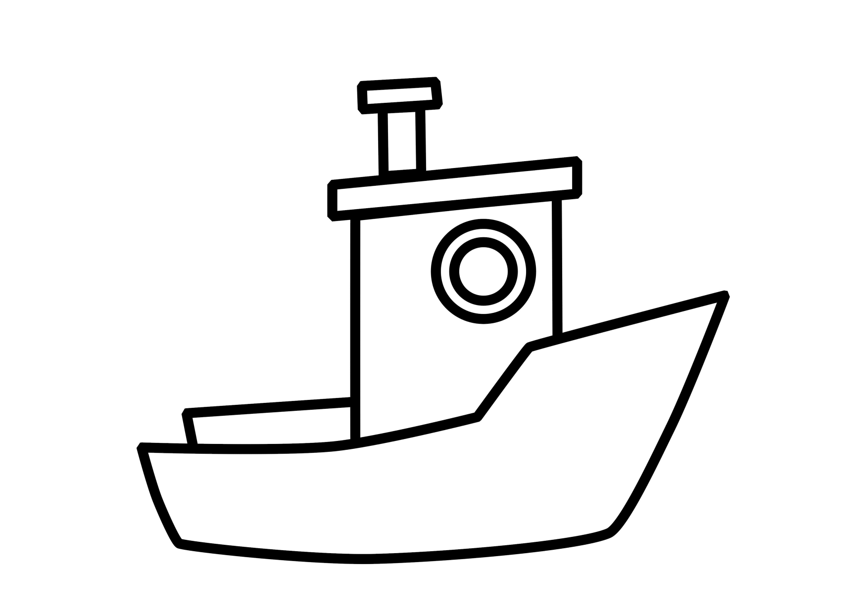 ぬりえページ: ボート・船 (交通機関) #137494 - 無料の印刷可能なぬりえページ