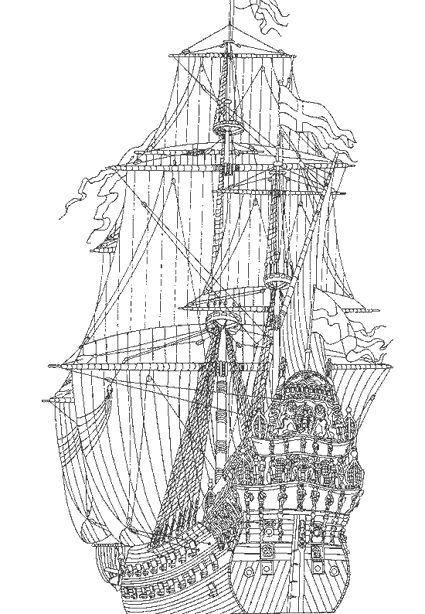 ぬりえページ: ボート・船 (交通機関) #137511 - 無料の印刷可能なぬりえページ