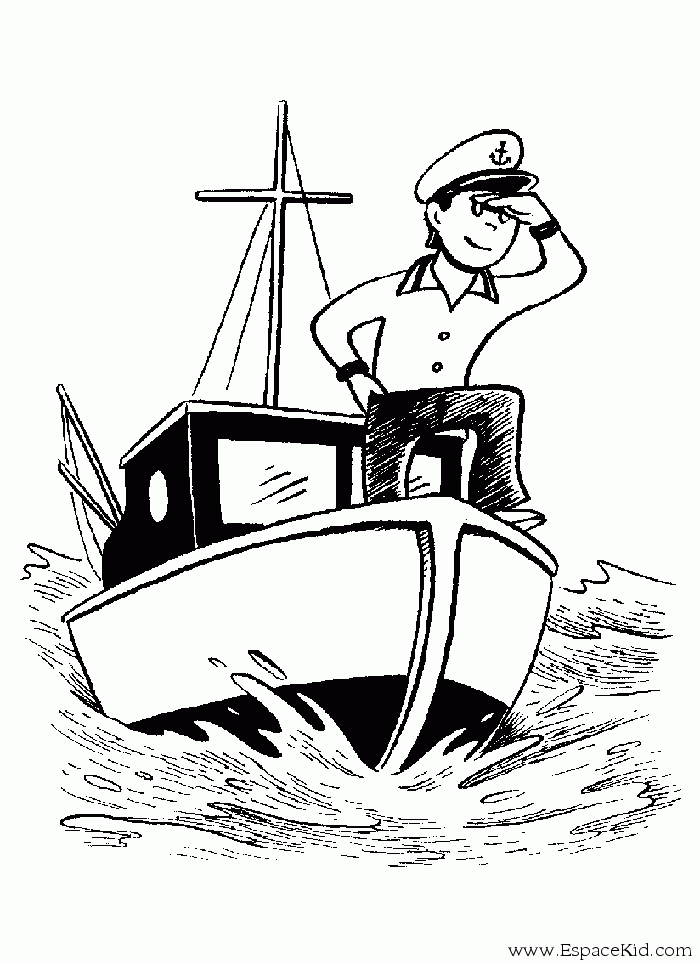ぬりえページ: ボート・船 (交通機関) #137552 - 無料の印刷可能なぬりえページ