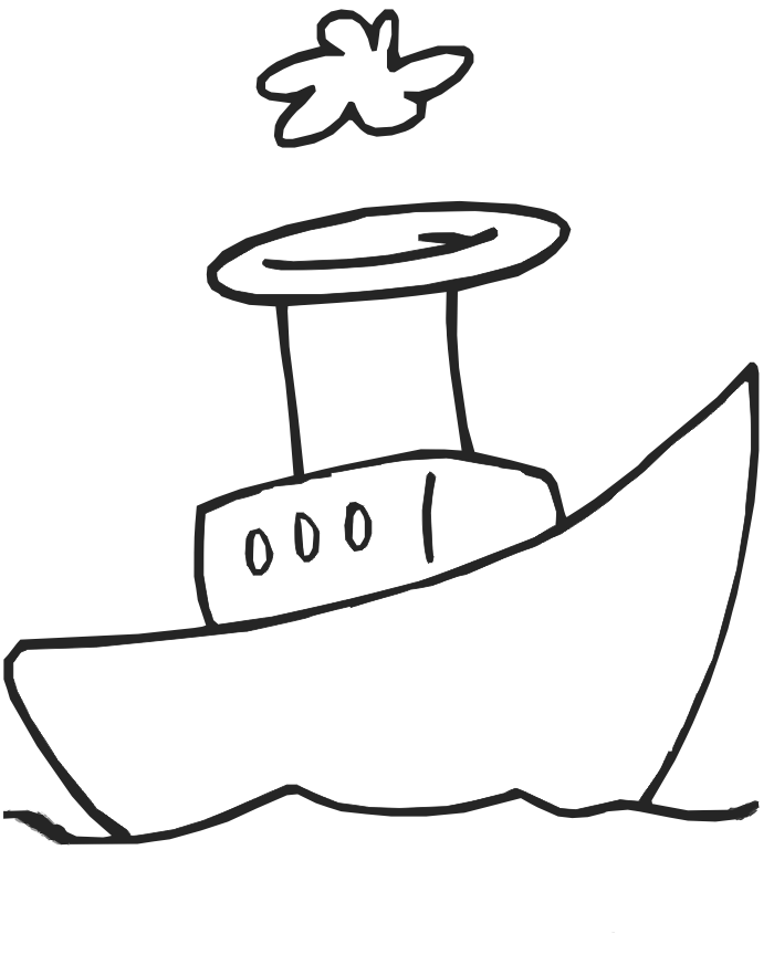 ぬりえページ: ボート・船 (交通機関) #137567 - 無料の印刷可能なぬりえページ