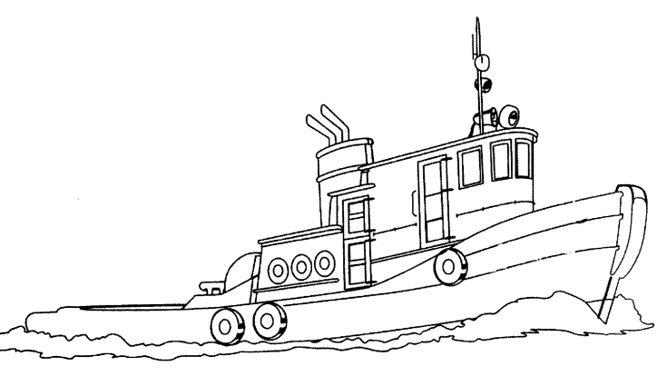 ぬりえページ: ボート・船 (交通機関) #137569 - 無料の印刷可能なぬりえページ