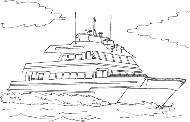 ぬりえページ: ボート・船 (交通機関) #137673 - 無料の印刷可能なぬりえページ