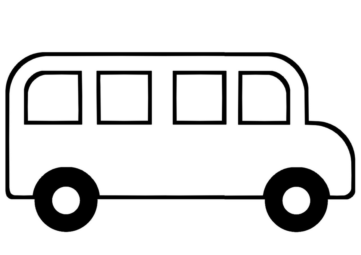 ぬりえページ: バス・コーチ (交通機関) #135309 - 無料の印刷可能なぬりえページ