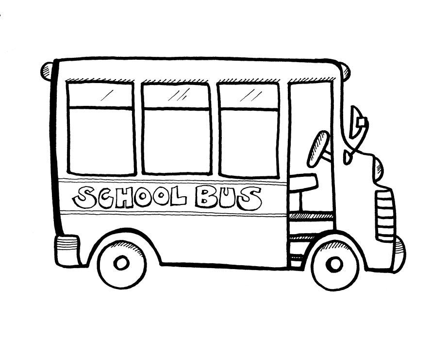 ぬりえページ: バス・コーチ (交通機関) #135325 - 無料の印刷可能なぬりえページ