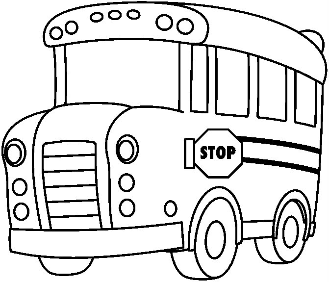 ぬりえページ: バス・コーチ (交通機関) #135388 - 無料の印刷可能なぬりえページ