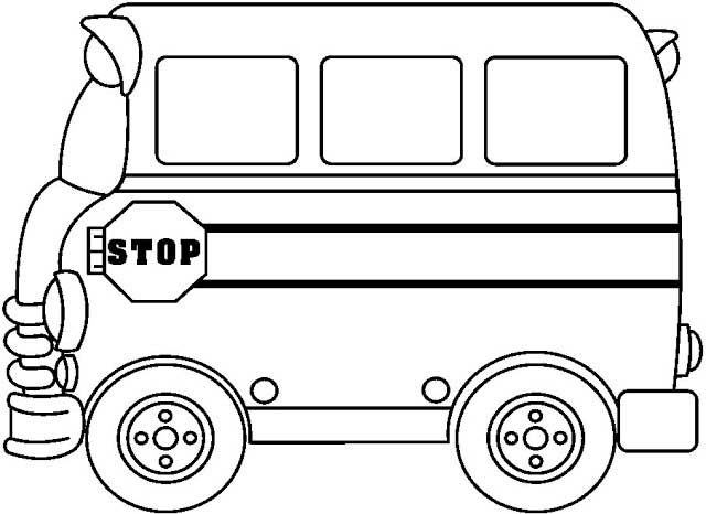 ぬりえページ: バス・コーチ (交通機関) #135402 - 無料の印刷可能なぬりえページ