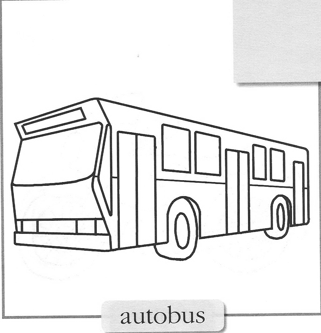ぬりえページ: バス・コーチ (交通機関) #135413 - 無料の印刷可能なぬりえページ