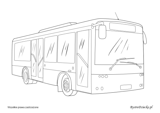 ぬりえページ: バス・コーチ (交通機関) #135461 - 無料の印刷可能なぬりえページ