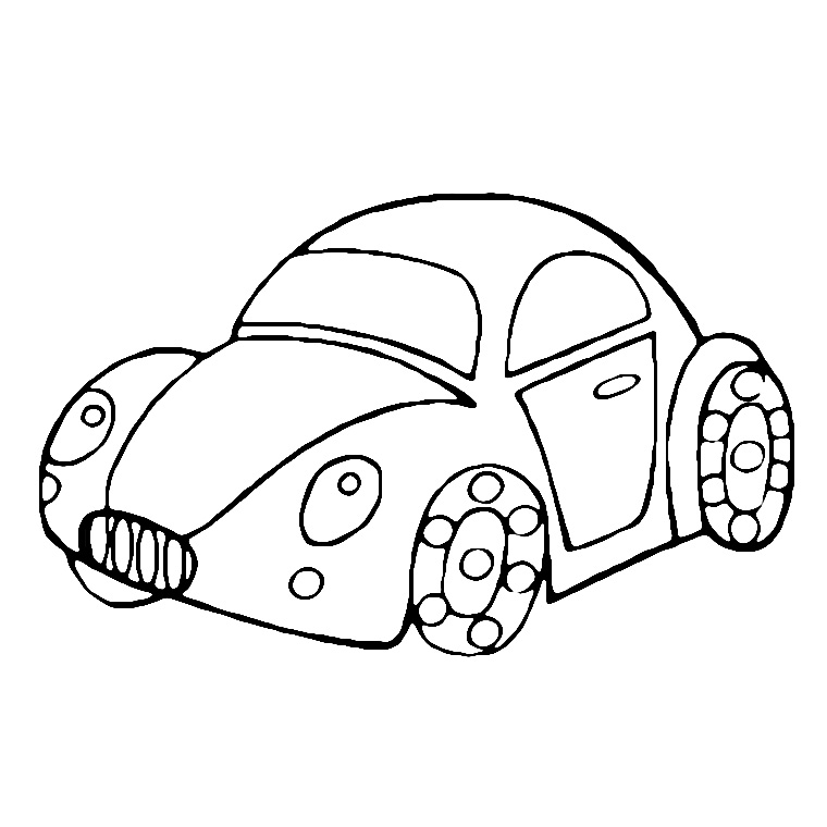 ぬりえページ: 車/自動車 (交通機関) #146560 - 無料の印刷可能なぬりえページ