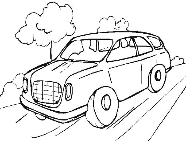 ぬりえページ: 車/自動車 (交通機関) #146563 - 無料の印刷可能なぬりえページ