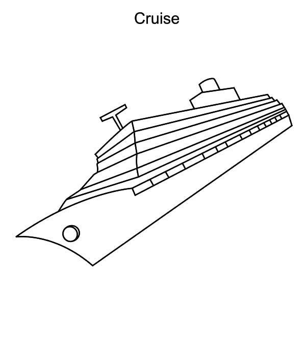 ぬりえページ: 定期船・クルーズ船 (交通機関) #140893 - 無料の印刷可能なぬりえページ