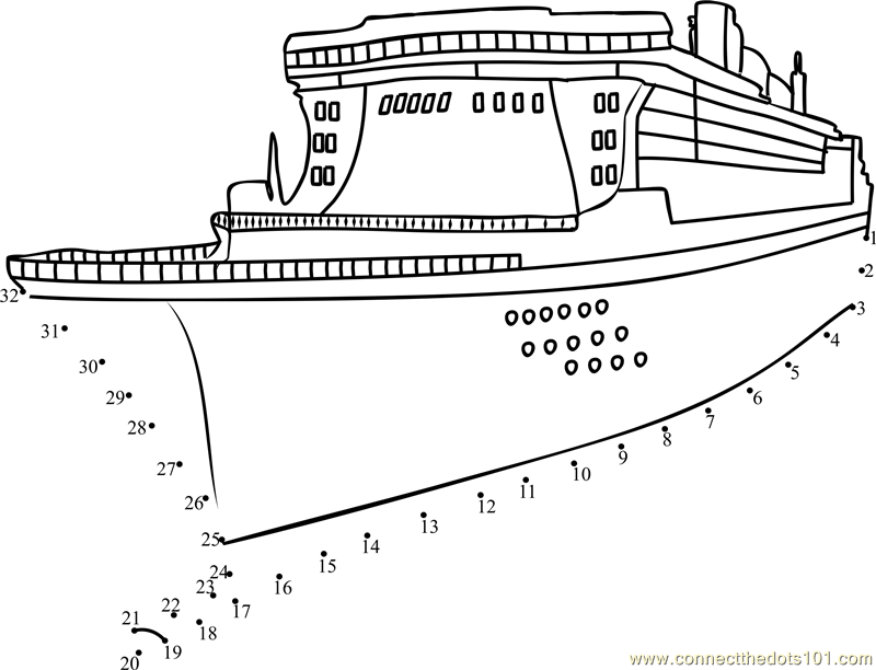 ぬりえページ: 定期船・クルーズ船 (交通機関) #140931 - 無料の印刷可能なぬりえページ