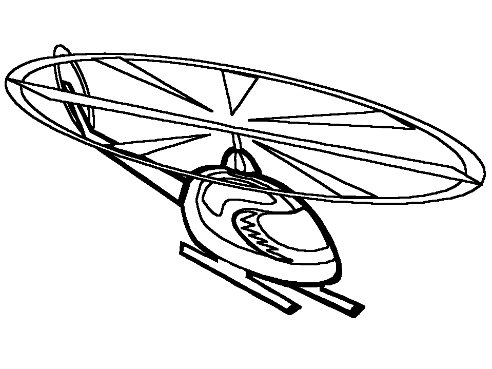 ぬりえページ: ヘリコプター (交通機関) #136035 - 無料の印刷可能なぬりえページ