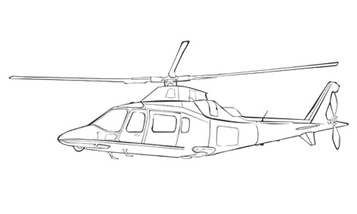 ぬりえページ: ヘリコプター (交通機関) #136071 - 無料の印刷可能なぬりえページ