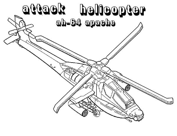 ぬりえページ: ヘリコプター (交通機関) #136180 - 無料の印刷可能なぬりえページ