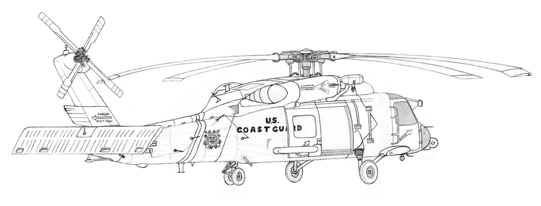 ぬりえページ: ヘリコプター (交通機関) #136193 - 無料の印刷可能なぬりえページ