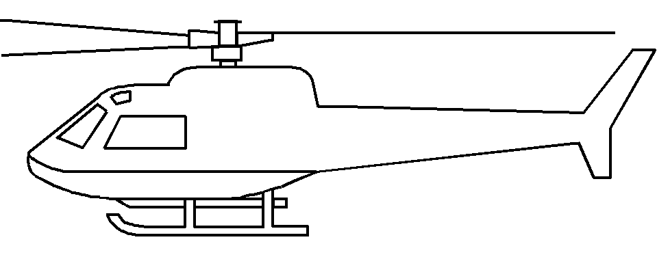 ぬりえページ: ヘリコプター (交通機関) #136228 - 無料の印刷可能なぬりえページ