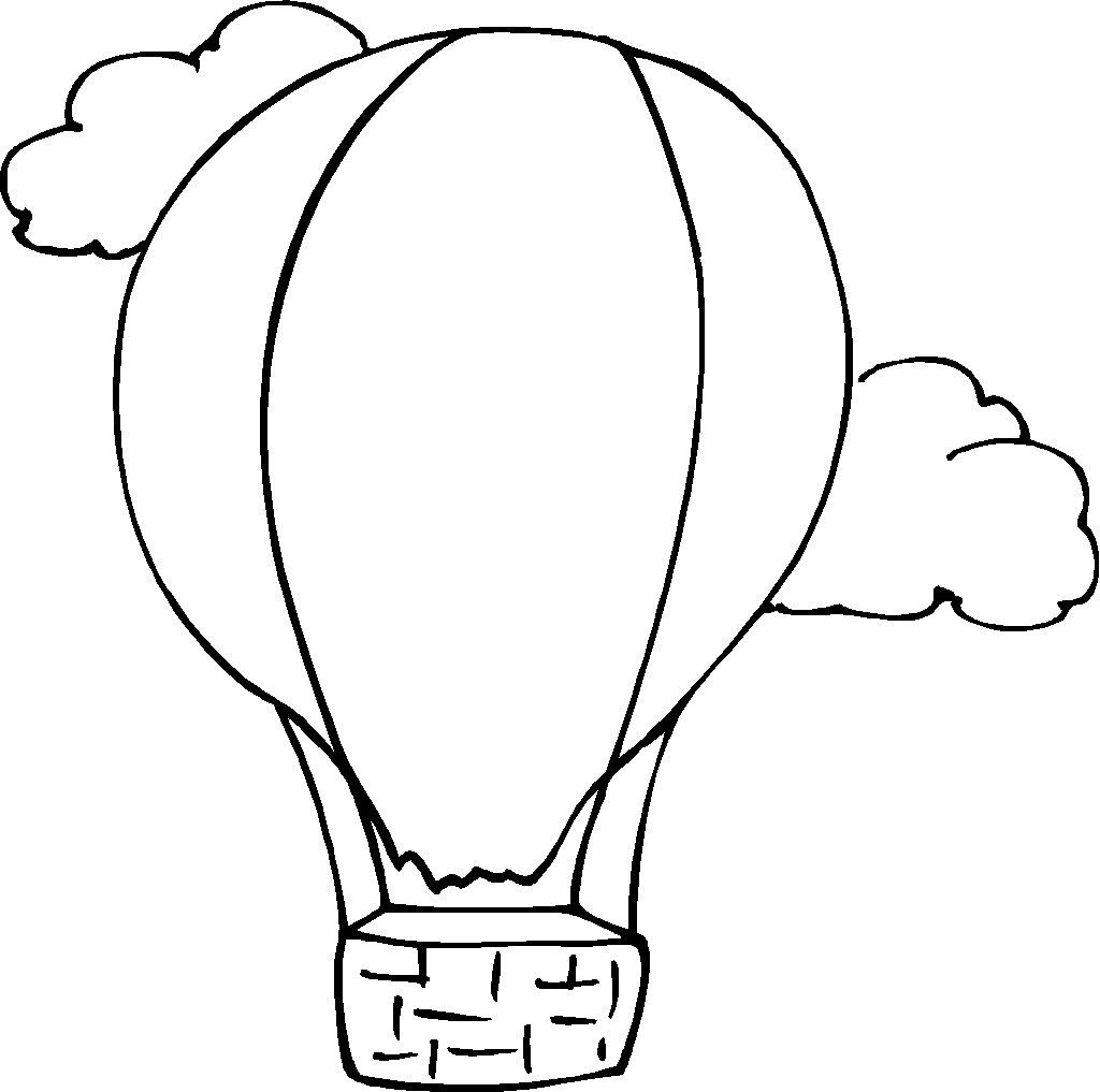 ぬりえページ: 熱気球 (交通機関) #134592 - 無料の印刷可能なぬりえページ