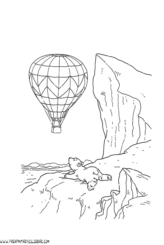 ぬりえページ: 熱気球 (交通機関) #134661 - 無料の印刷可能なぬりえページ