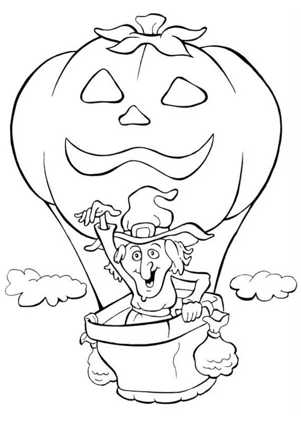 ぬりえページ: 熱気球 (交通機関) #134675 - 無料の印刷可能なぬりえページ