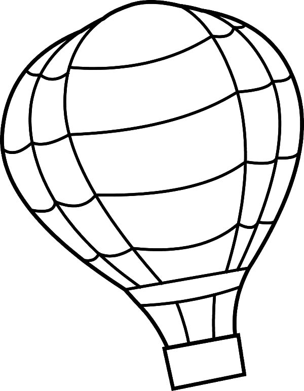 ぬりえページ: 熱気球 (交通機関) #134688 - 無料の印刷可能なぬりえページ
