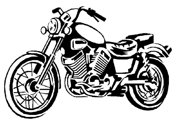 ぬりえページ: バイク (交通機関) #136266 - 無料の印刷可能なぬりえページ