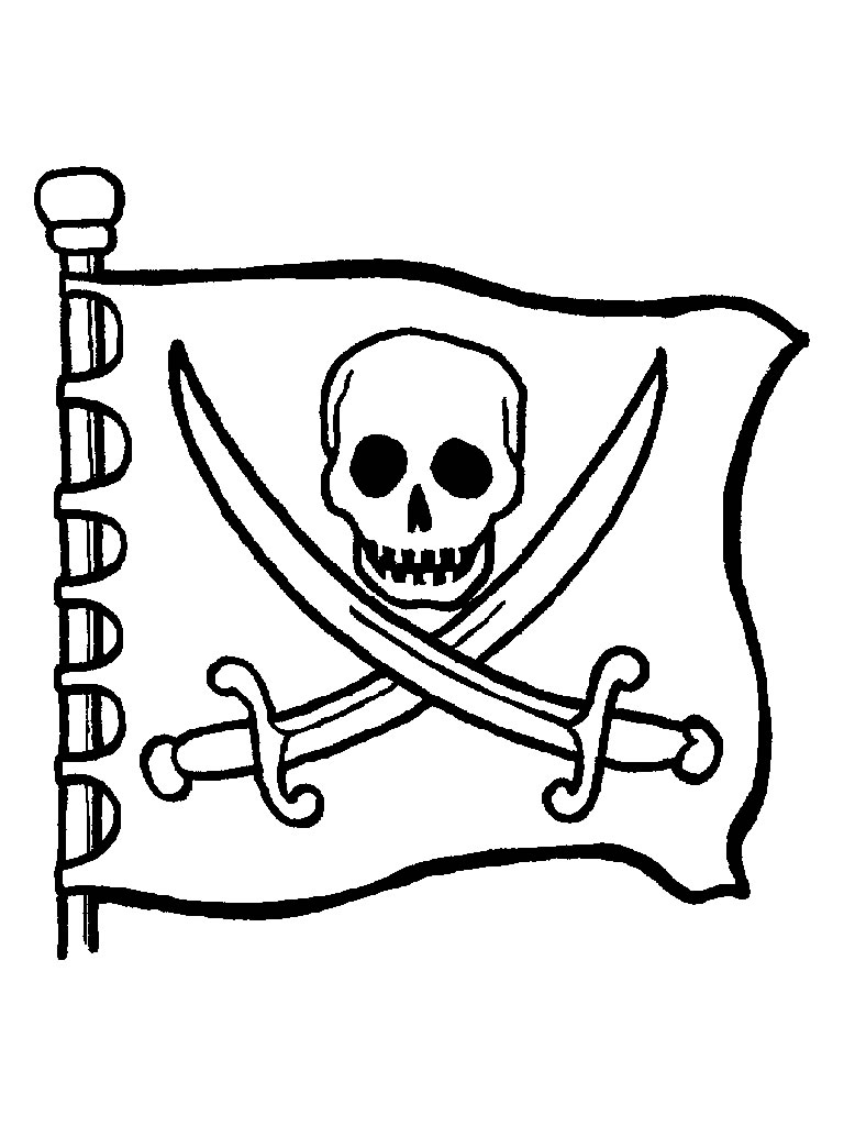 ぬりえページ: 海賊船 (交通機関) #138227 - 無料の印刷可能なぬりえページ