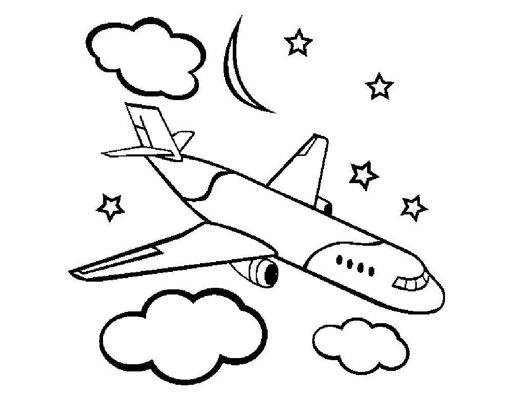 ぬりえページ: 飛行機 (交通機関) #134778 - 無料の印刷可能なぬりえページ