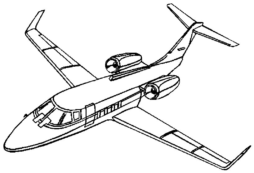 ぬりえページ: 飛行機 (交通機関) #134779 - 無料の印刷可能なぬりえページ