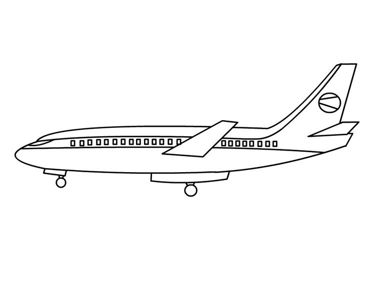 ぬりえページ: 飛行機 (交通機関) #134785 - 無料の印刷可能なぬりえページ