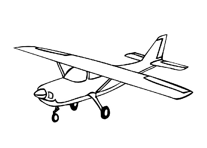 ぬりえページ: 飛行機 (交通機関) #134795 - 無料の印刷可能なぬりえページ