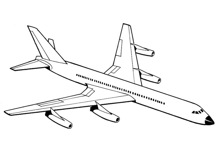 ぬりえページ: 飛行機 (交通機関) #134846 - 無料の印刷可能なぬりえページ