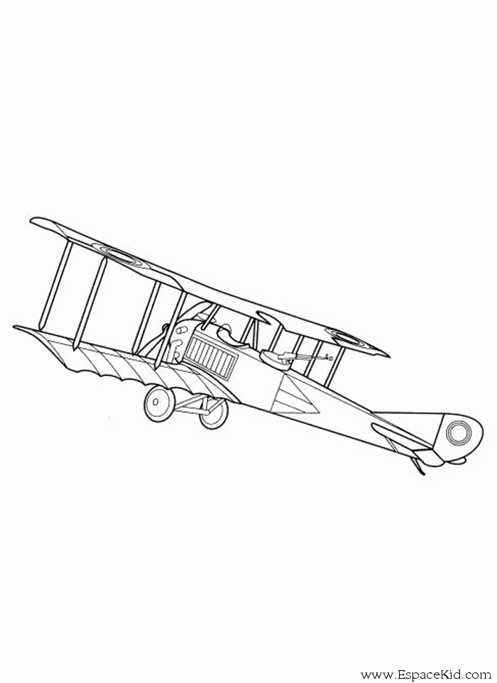 ぬりえページ: 飛行機 (交通機関) #134856 - 無料の印刷可能なぬりえページ