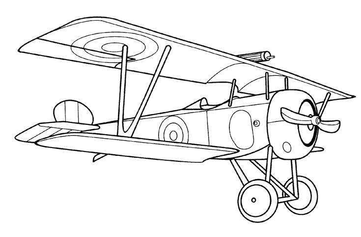 ぬりえページ: 飛行機 (交通機関) #134862 - 無料の印刷可能なぬりえページ