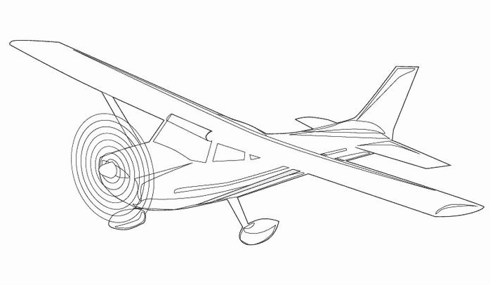 ぬりえページ: 飛行機 (交通機関) #134885 - 無料の印刷可能なぬりえページ